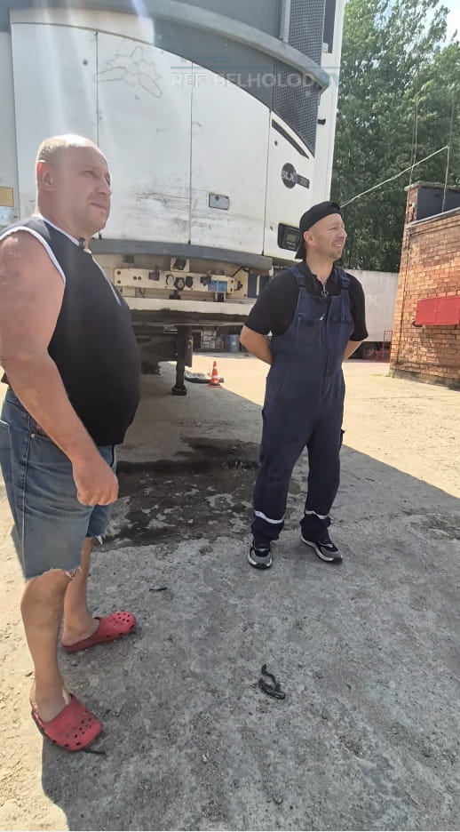 Fast reefer repair on the M10 and P23 highways