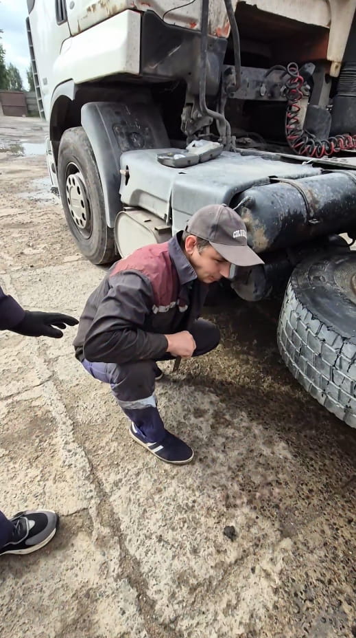Installing WABCO KNORR HALDEX EBS modulator on truck